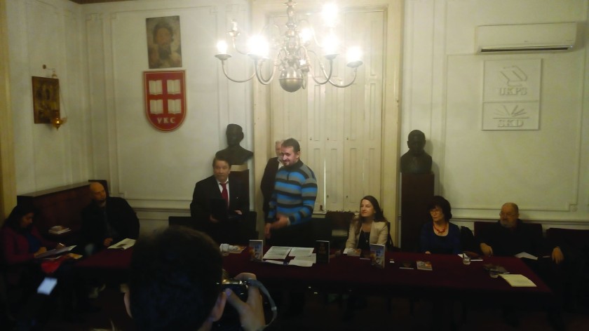 Sa Dodele nagrade Milan Rakić u UKS 2.02.2018 god